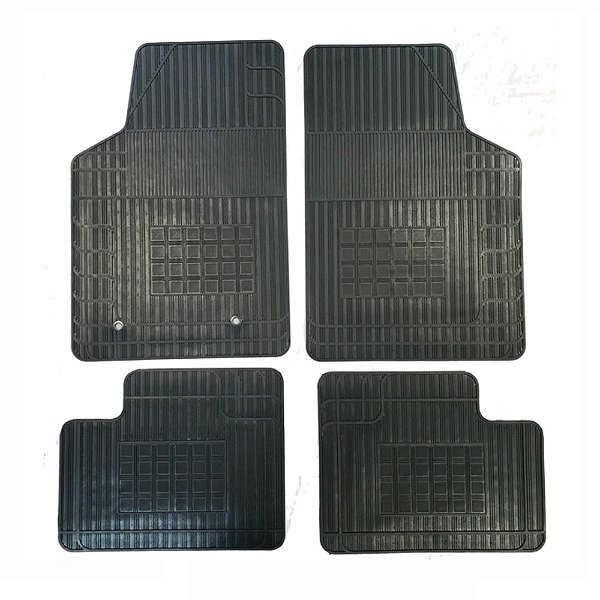 TAPETE BORRACHA LOGAN 2008 2009 2010 2011 2012 2013 - PRETO