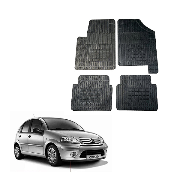TAPETE BORRACHA CITROEN C3 2003... PRETO