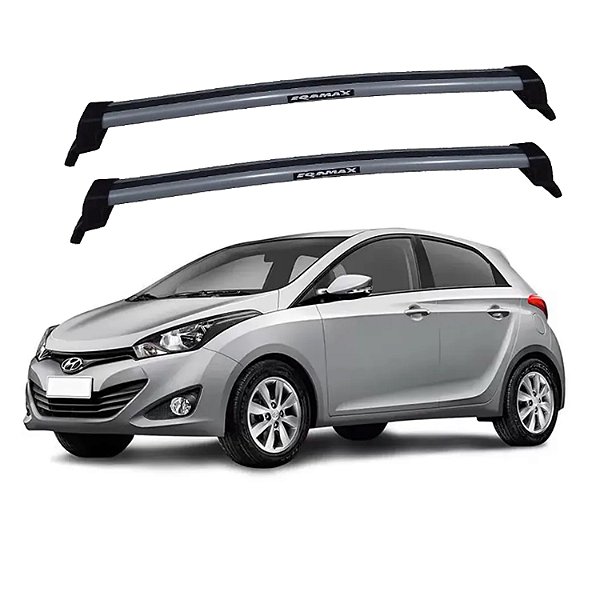 RACK EQMAX NEW WAVE HYUNDAI HB20 HATCH 2012 - CINZA