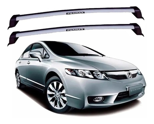 RACK EQMAX NEW WAVE HONDA NEW CIVIC 2006 2007 2008 2009 2010 2011 - CINZA
