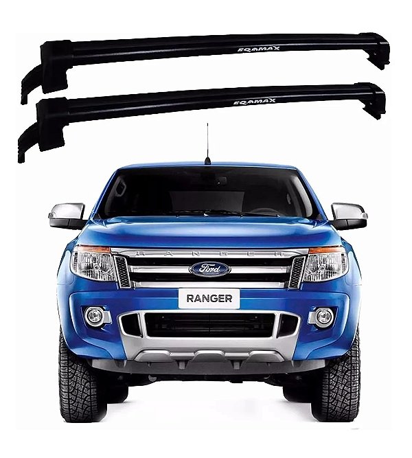 RACK EQMAX NEW WAVE FORD RANGER 2015 / 2016 - PRETO