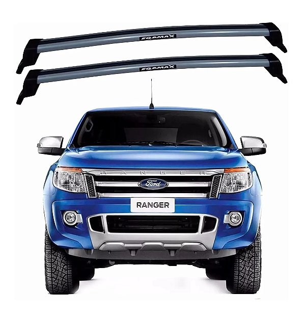 RACK EQMAX NEW WAVE FORD RANGER 2015 / 2016 - CINZA