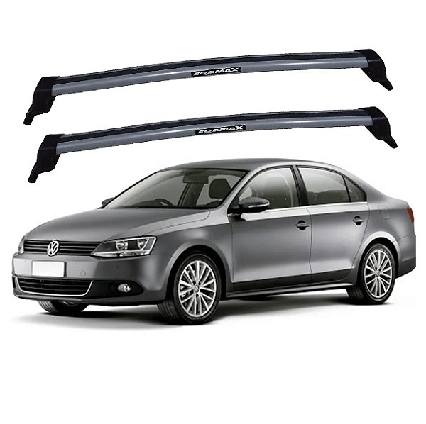 RACK EQMAX NEW WAVE VW JETTA 2012 2013 2014 2015 2016 2017 2018 (GERAÇÃO 6) - CINZA