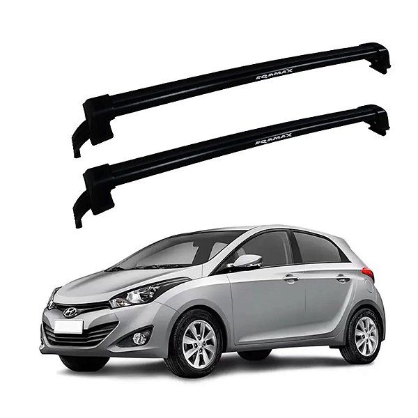 RACK EQMAX NEW WAVE HYUNDAI HB20 HATCH 2012 - PRETO
