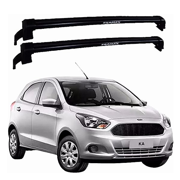 RACK EQMAX NEW WAVE FORD KA E NOVO KA+ 4P 2015 2016 2017 2018 2019 2020 2021 2022 - CINZA