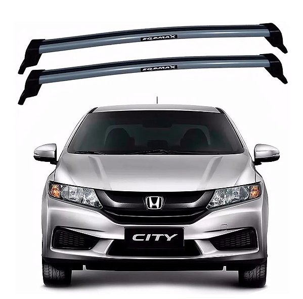 RACK EQMAX NEW WAVE HONDA CITY 2015 2016 2017 2018 2019 2020 2021 - CINZA