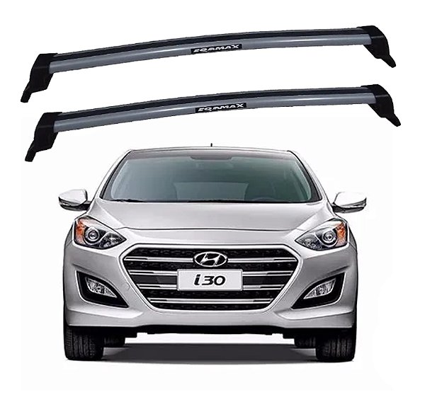 RACK EQMAX NEW WAVE HYUNDAI I30 HATCH 2013 2014 2015 2016 - CINZA