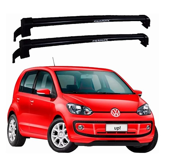 RACK EQMAX NEW WAVE VW UP 4P 2014 2015 2016 2017 2018 2019 2020 2021 - PRETO