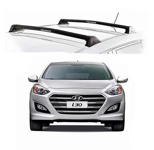 RACK EQMAX NEW WAVE HYUNDAI I30 HATCH 2013 2014 2015 2016 - PRETO
