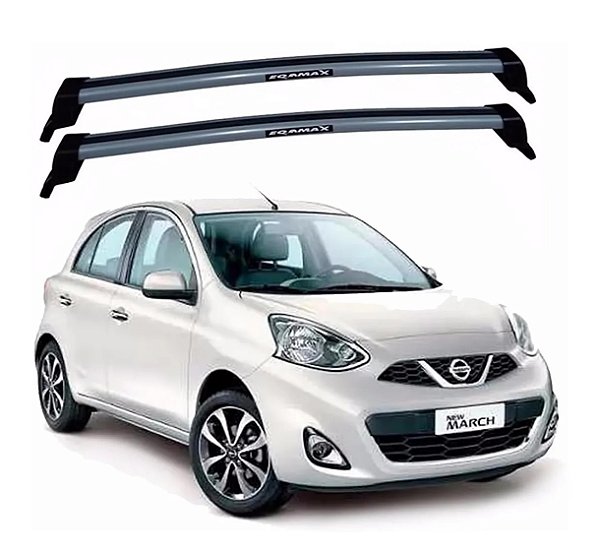 RACK EQMAX NEW WAVE NISSAN MARCH 2011 2012 2013 2014 2015 2016 2017 2018 2019 2020 - CINZA