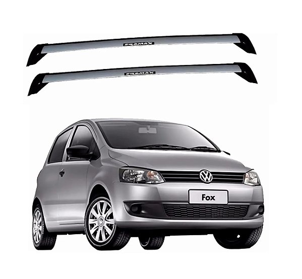 RACK EQMAX NEW WAVE VW FOX 2P 2004 2005 2006 2007 2008 2009 2010 2011 2012 2013 2014 - CINZA