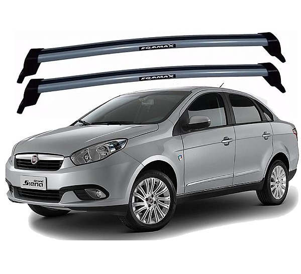 RACK EQMAX NEW WAVE FIAT GRAND SIENA 2012 2013 2014 2015 2016 2017 2018 2019 2020 2021 2022 - CINZA