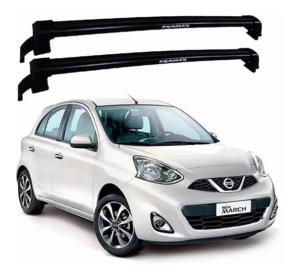 RACK EQMAX NEW WAVE NISSAN MARCH 2011 2012 2013 2014 2015 2016 2017 2018 2019 2020 - PRETO