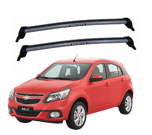 RACK EQMAX NEW WAVE GM AGILE 2009 2010 2011 2012 2013 2014 2015 2016 - CINZA