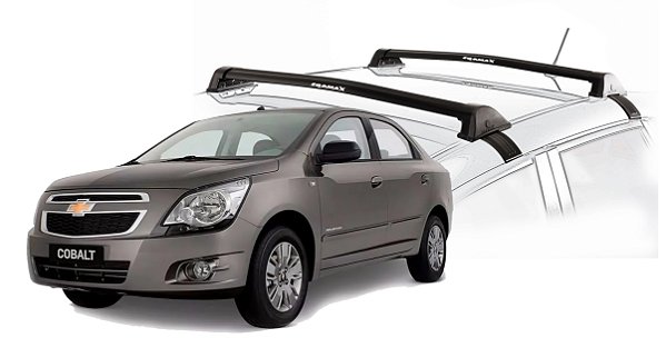 RACK EQMAX NEW WAVE GM COBALT 2012 2013 2014 2015 - PRETO