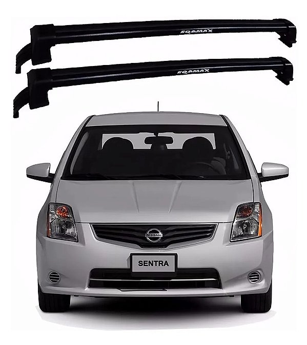 RACK EQMAX NEW WAVE NISSAN SENTRA 2007 2008 2009 2010 2011 2012 2013 - PRETO