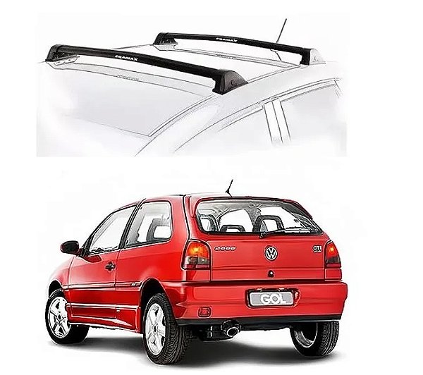 RACK EQMAX WAVE VW GOL GII 2P 1995 1996 1997 1998 - PRETO