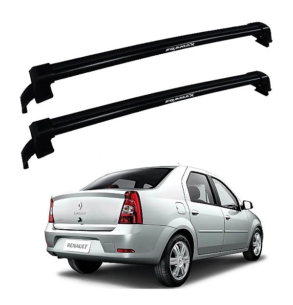 RACK EQMAX NEW WAVE RENAULT LOGAN 4P 2008 2009 2010 2011 2012 2013 - PRETO