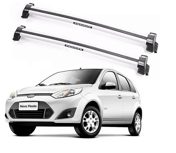 RACK EQMAX NEW WAVE FORD FIESTA 4P 2003 2004 2005 2006 2007 2008 2009 2010 2011 2012 2013 2014 2015 2016 - CINZA