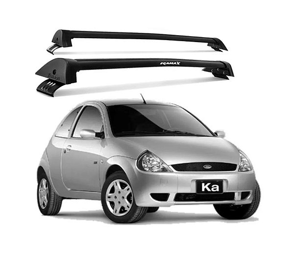 RACK EQMAX WAVE FORD KA 1997 1998 1999 2000 2001 2002 2003 2004 2005 2006 2007 - PRETO