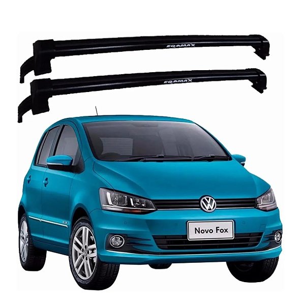 RACK EQMAX NEW WAVE VW FOX 4P 2004 2005 2006 2007 2008 2009 2010 2011 2012 2013 2014 2015 2016 2017 2018 2019 2020 2021 2022 - PRETO