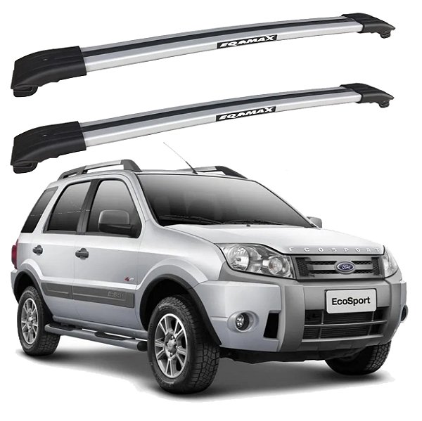 RACK TRAVESSA LARGA EQMAX FORD ECOSPORT 2010 2011 2012 - CINZA
