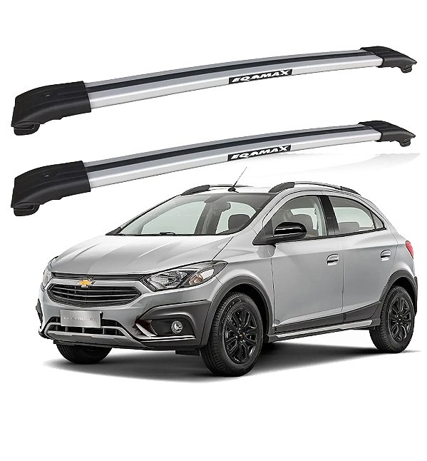 RACK TRAVESSA LARGA EQMAX GM ONIX ACTIVE 2017 2018 2019 - CINZA