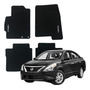 TAPETE CARPETE 100% NYLON VERSA 2014 2015 2016 2017 2018 - PRETO