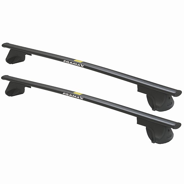 RACK P/ LONGARINAS ALPHA AÇO 02 (1,20M) DODGE JOURNEY 1992 1993 1994 1995 1996 1997 1998 1999 2000 2001 2002 2003 2004 2005 - PRETO