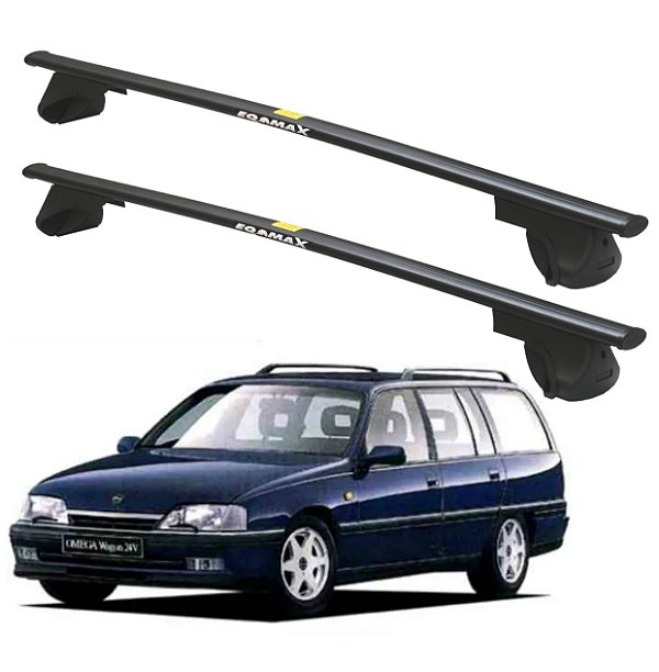 RACK P/ LONGARINAS ALPHA AÇO 02 (1,20M) GM SUPREMA 1993 1994 1995 1996 - PRETO