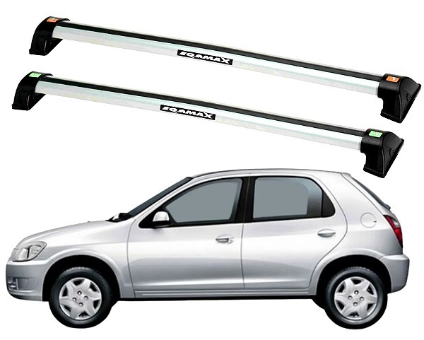 RACK EQMAX NEW WAVE GM PRISMA 2007 2008 2009 2010 2011 2012 - CINZA