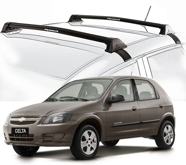 RACK EQMAX NEW WAVE GM CELTA 4P 2012 2013 2014 2015 2016 - PRETO