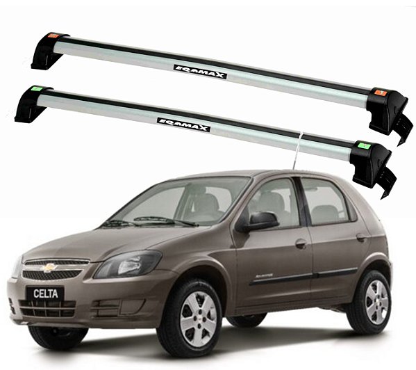 RACK EQMAX NEW WAVE GM CELTA 4P 2012 2013 2014 2015 2016 - CINZA