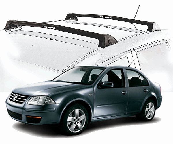 RACK EQMAX NEW WAVE VW BORA 2001 2002 2003 2004 2005 2006 2007 2008 2009 2010 2011 - PRETO