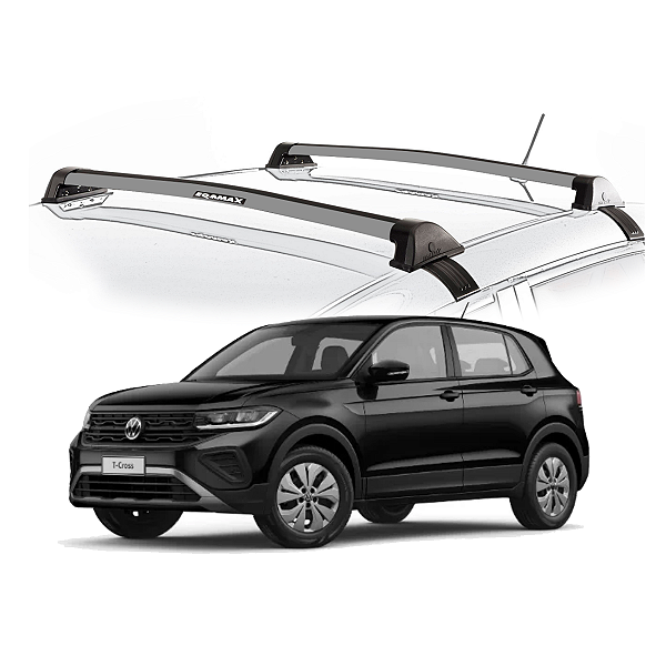 RACK EQMAX NEW WAVE VW T-CROSS SENSE 2025 - CINZA