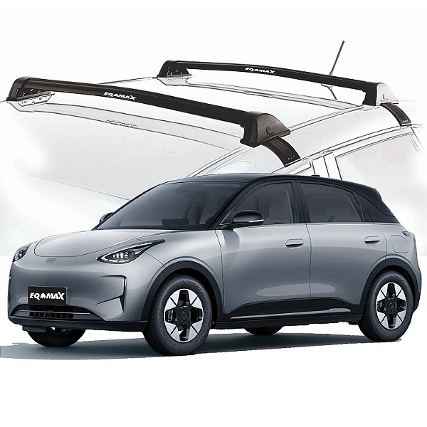 RACK EQMAX NEW WAVE GEELY EX2 2025 2026 2027 - PRETO