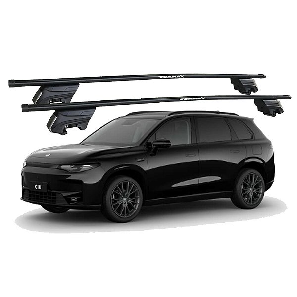 RACK P/ LONGARINAS INTEGRADAS BETA AÇO (1,20M) LEAPMOTOR C 10 2025 2026 2027 - PRETO