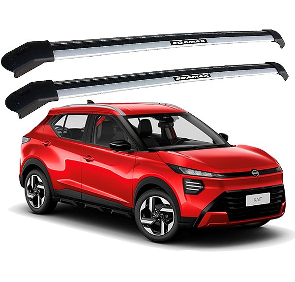 RACK P/ LONGARINAS INTEGRADAS EQMAX DELTA NISSAN KAIT 2025 2026 - CINZA