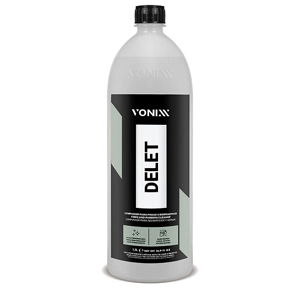 Delet Limpador Para Pneus E Borrachas 1,5L Vonixx