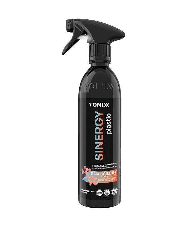 Sinergy Plastic Coating Spray Para Plástico 500ml Vonixx