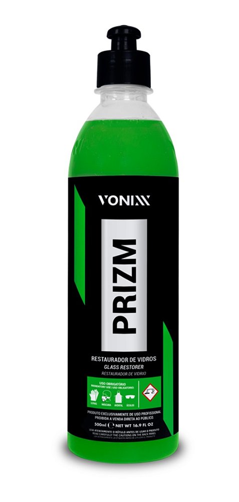 Prizm - Restaurador E Removedor De Manchas De Vidros -Vonixx 500ml