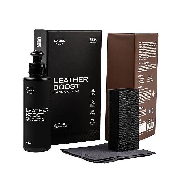 Nasiol Leatherboost Nano Proteção Para Couro 150ml