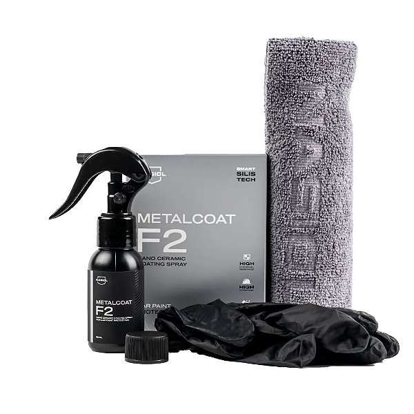 Vitrificador Nasiol MetalCoat F2 50ML Proteção Vitrificação