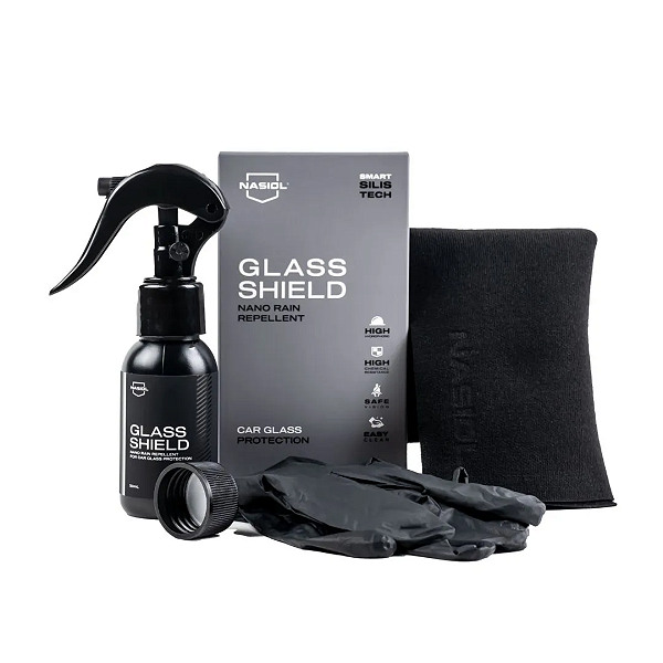 Glasshield Repelente De Chuva 2 Anos Proteção 50ml Nasiol