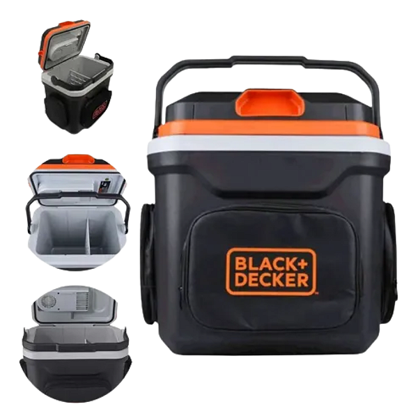 Mini Geladeira Portátil Para Viagem 24l 12v Black&Decker