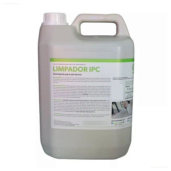Limpador IPC Detergente para Extratoras 5L