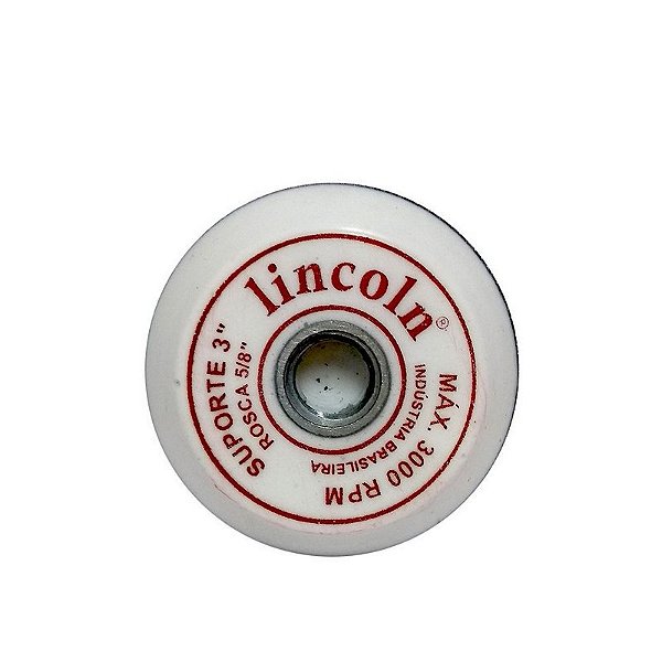 Lincoln Suporte com Velcro em EVA Branco - 3"