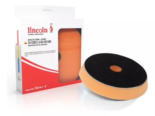 Boina De Espuma Laranja 6 Para Corte Leve/Refino - Lincoln