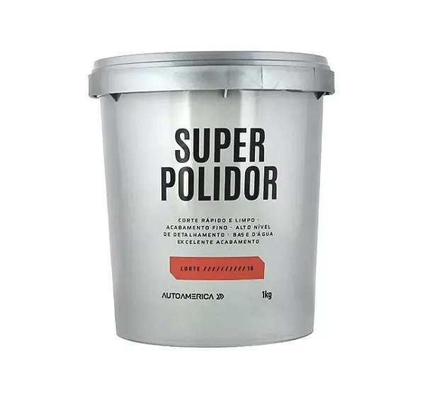 Massa De Polir Autoamerica Super Polidor 1kg
