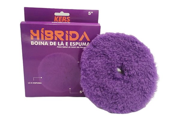 Boina Híbrida Mista de Lã e Espuma 5 polegadas Kers